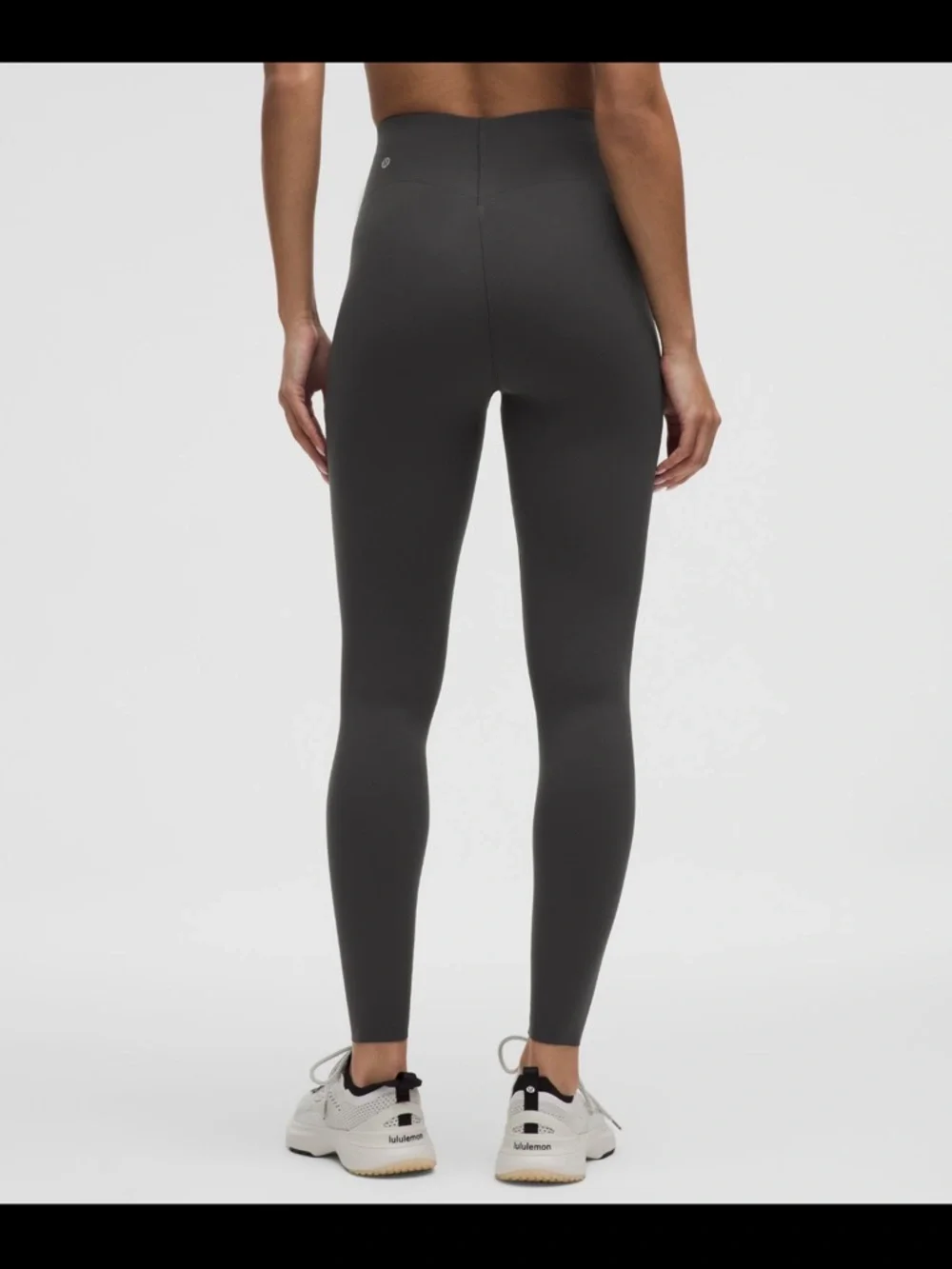 Lululemon glow up leggings, size 4, Charcoal, NWT